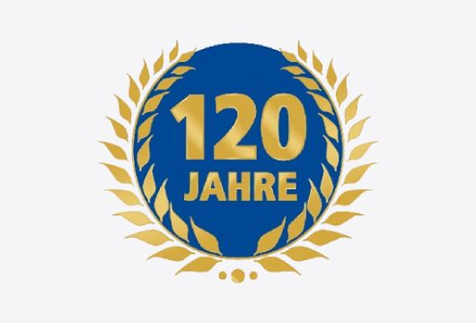 120 Jahre Jubiliäum Logo