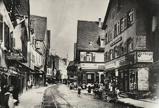 Historische Anfänge der Lotterie Glöckle ab 1896 in Bad Cannstatt.