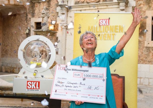 SKL Millionen Event Mallorca Gewinnerin