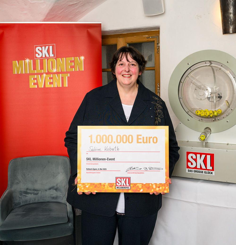 Neu-Millionärin Sabine K.