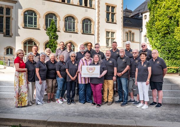 Gruppenbild SKL-Millionäre 2025 in Jena
