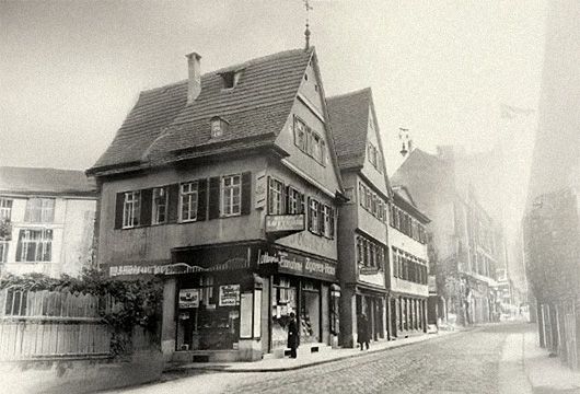 Altes Zigarrettenhaus Foto 1914