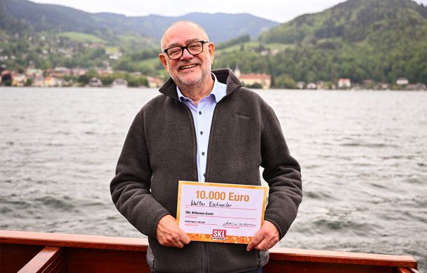 Glöckle-Mitspieler freut sich über 10.000 € beim SKL-Millionen-Event