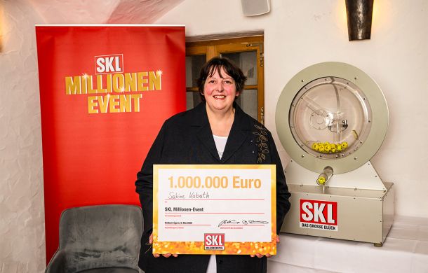 Glöckle-Mitspielerin freut sich über 1 Million Euro