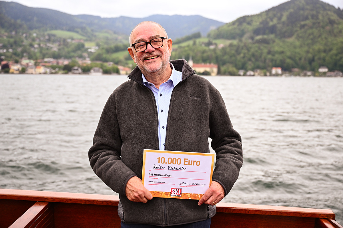 Glöckle-Mitspieler freut sich über 10.000 € beim SKL-Millionen-Event
