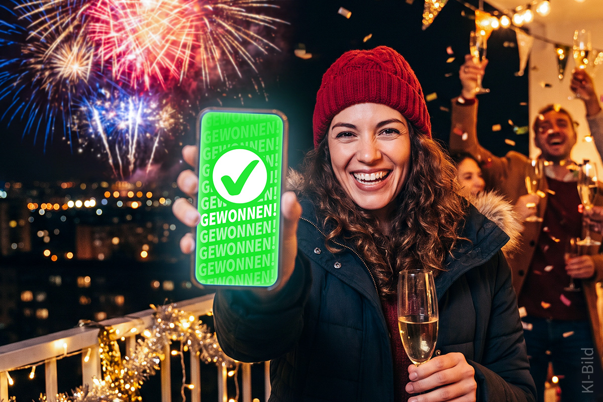 An Silvester Millionen Verlosung beim SKL Euro-Joker