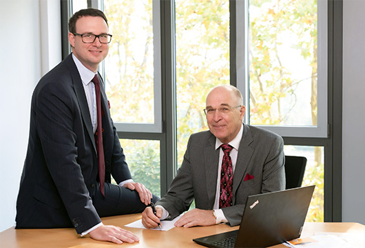 Axel Glöckle und Dr. Gerd Glöckle