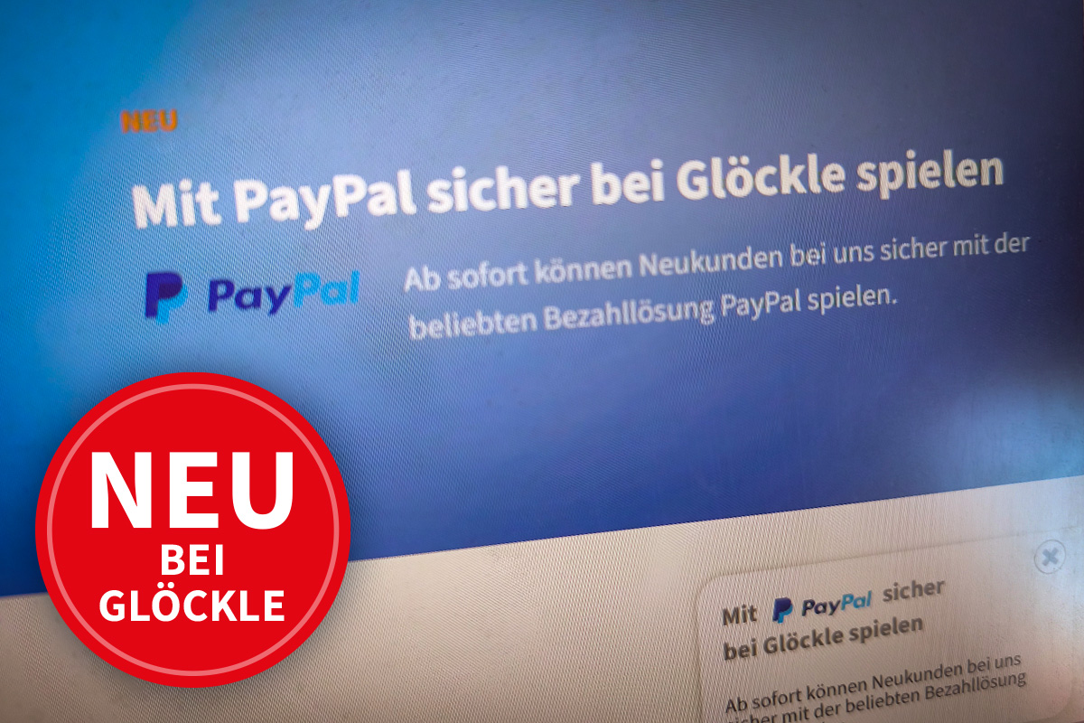 Sicher bezahlen mit Paypal bei Gloeckle
