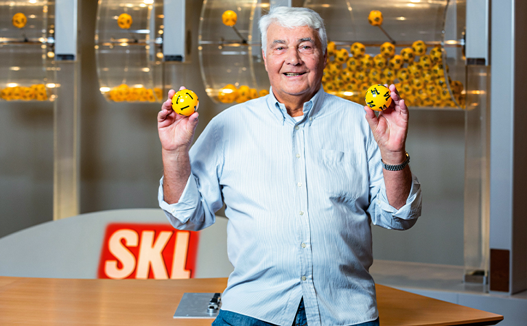 Glöckle Mitspieler Heinrich Juraschek hat beim SKL Millionenevent die Chance auf 1 Million Euro