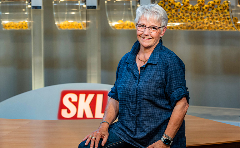 Glöckle Mitspielerin Anneliese Meise hat beim SKL Millionenevent die Chance auf 1 Million Euro