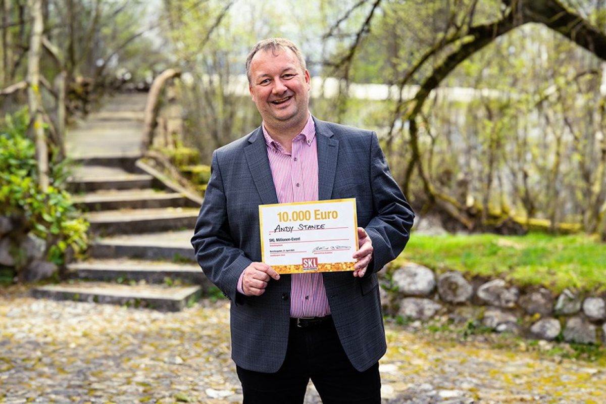 SKL Millionen Event Gewinner Herr Stanke