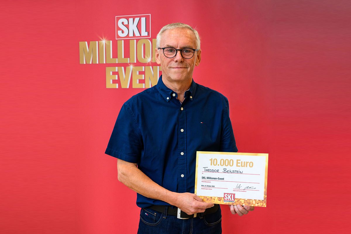 SKL Millionen Event Gewinner Beilstein mit einem Gewinn 10.000 Euro