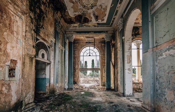 Lost Places eines alten Gebäude