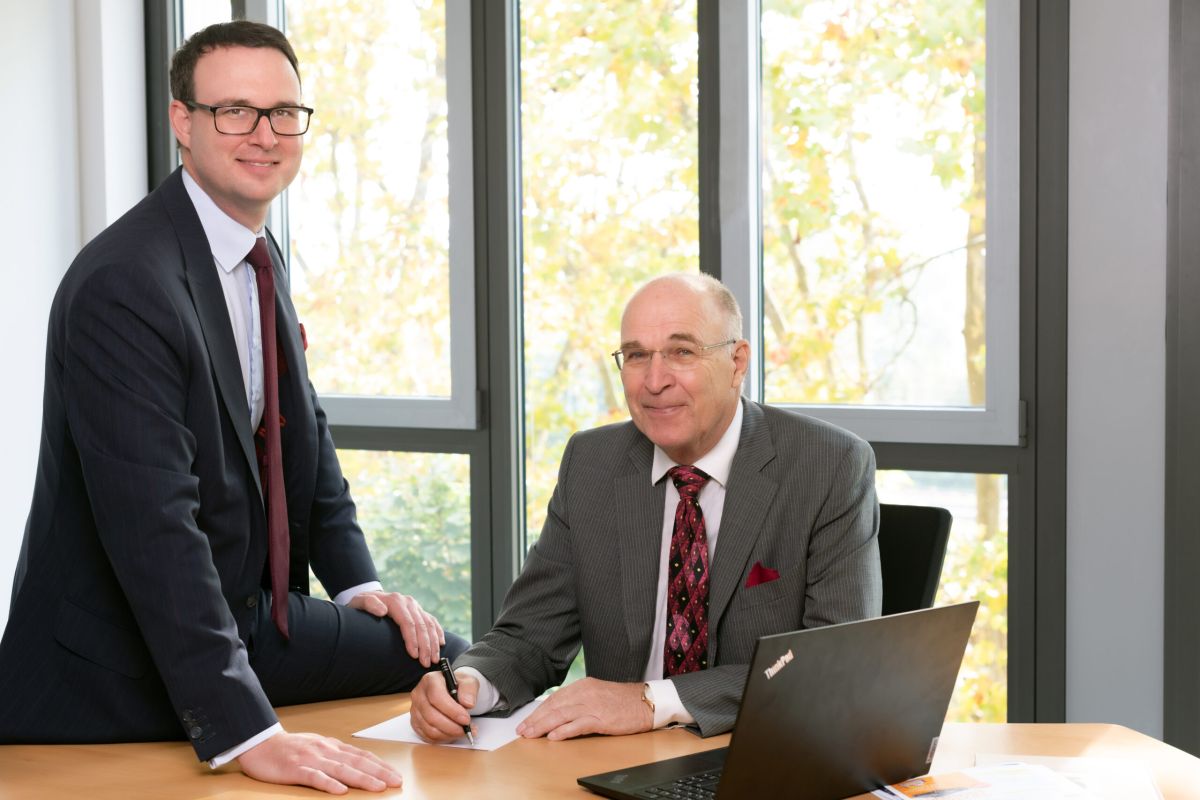 Axel Glöckle und Dr. Gerd Glöckle