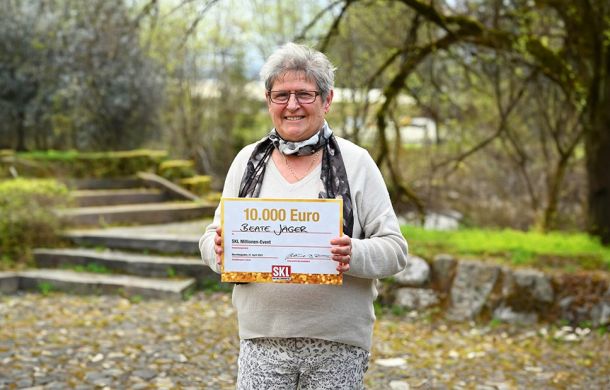SKL Millionen Event Gewinnerin Frau Jäger