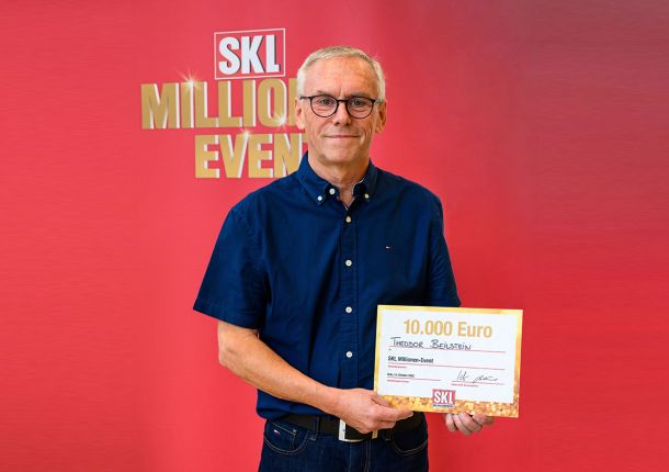 SKL Millionen Event Gewinner Beilstein mit einem Gewinn 10.000 Euro