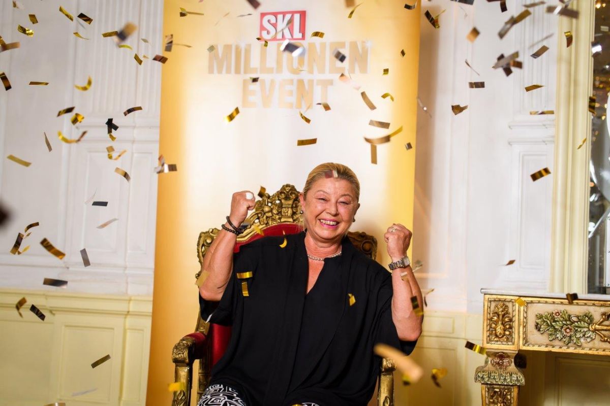 SKL Millionen Event Gewinnerin Frau Weber