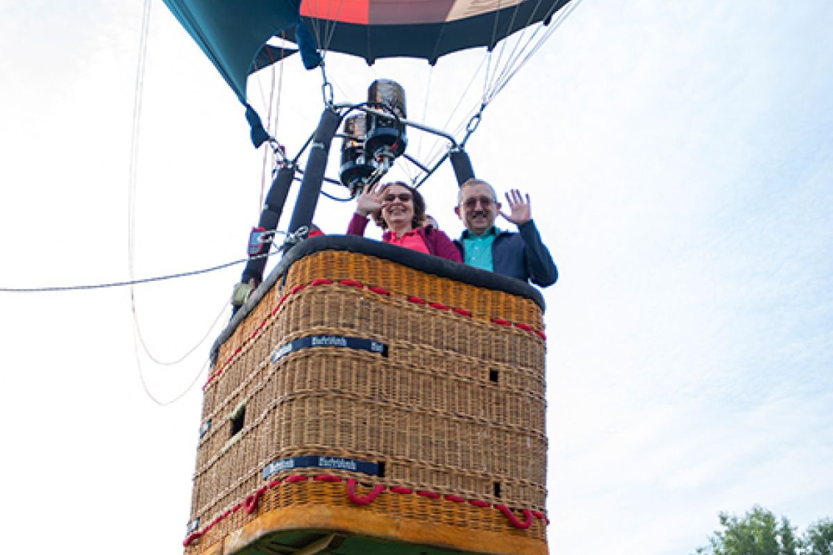 Glücksmoment Ballonfahrt