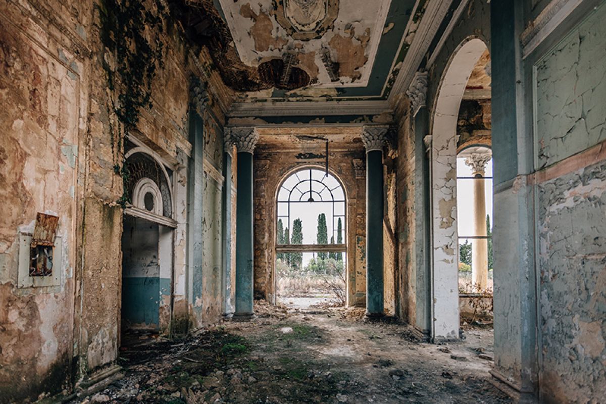 Lost Places eines alten Gebäude