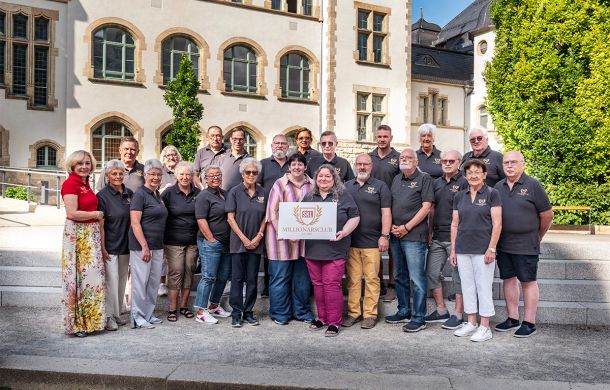 Gruppenbild SKL-Millionäre 2025 in Jena
