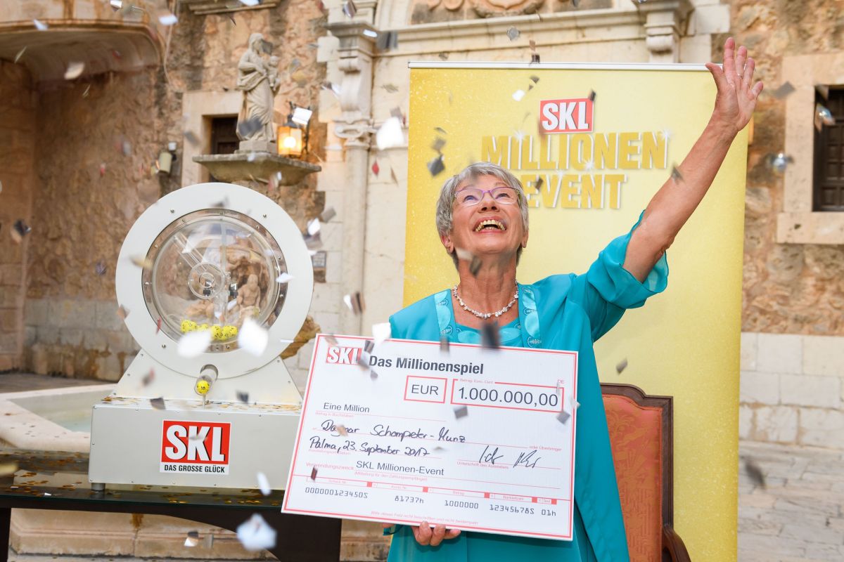 SKL Millionen Event Mallorca Gewinnerin