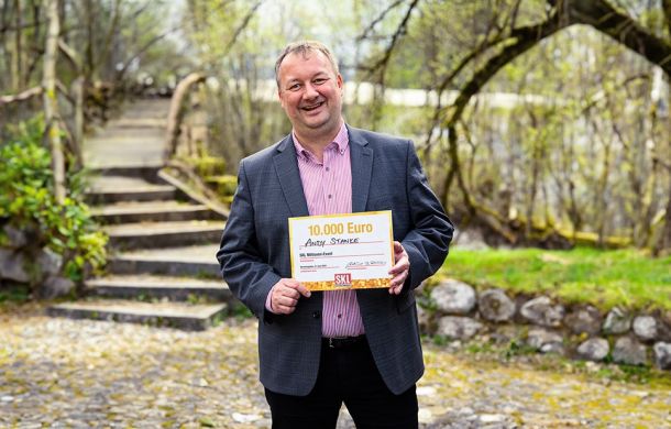 SKL Millionen Event Gewinner Herr Stanke