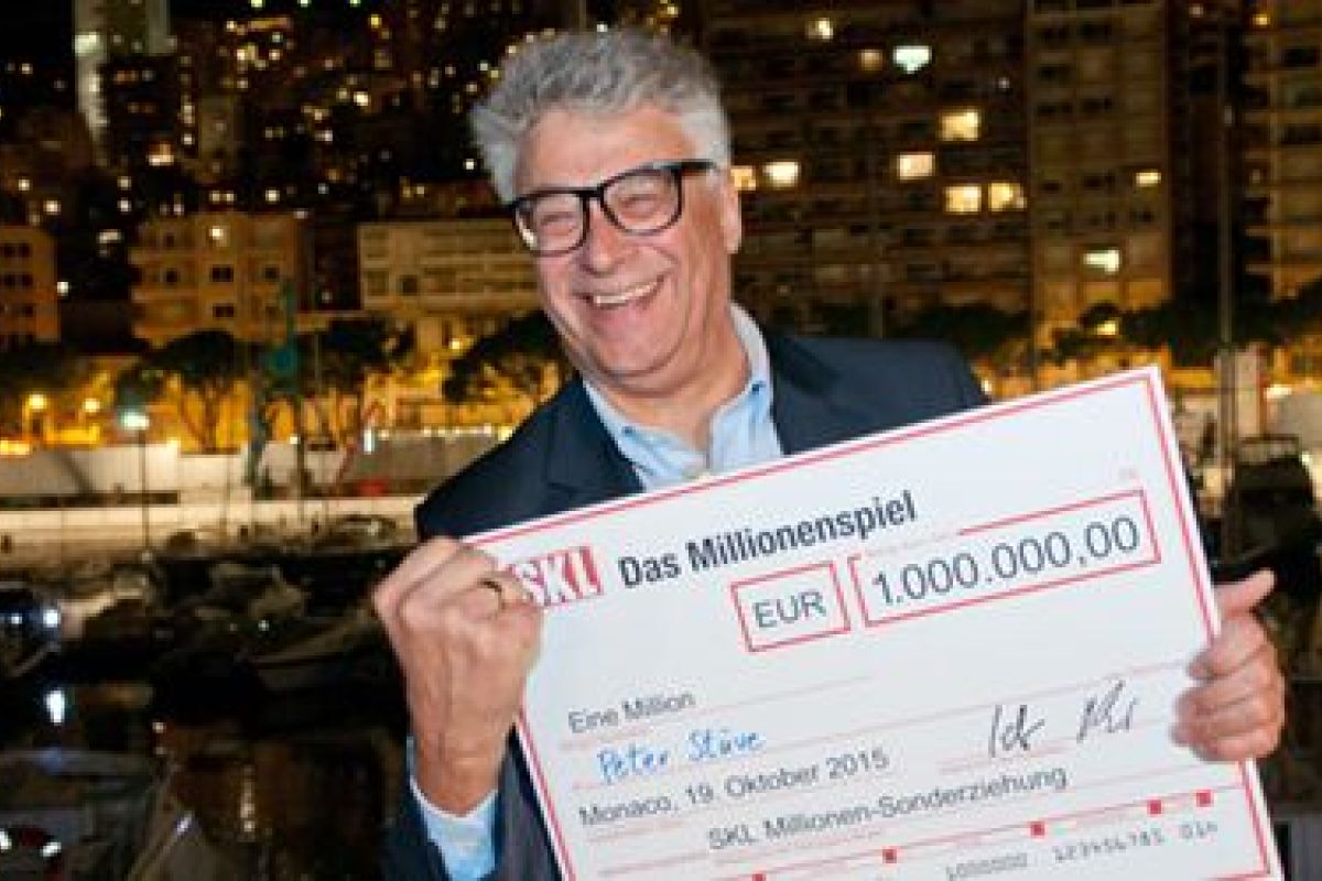 SKL Milionenevent Gewinner Peter Stueve