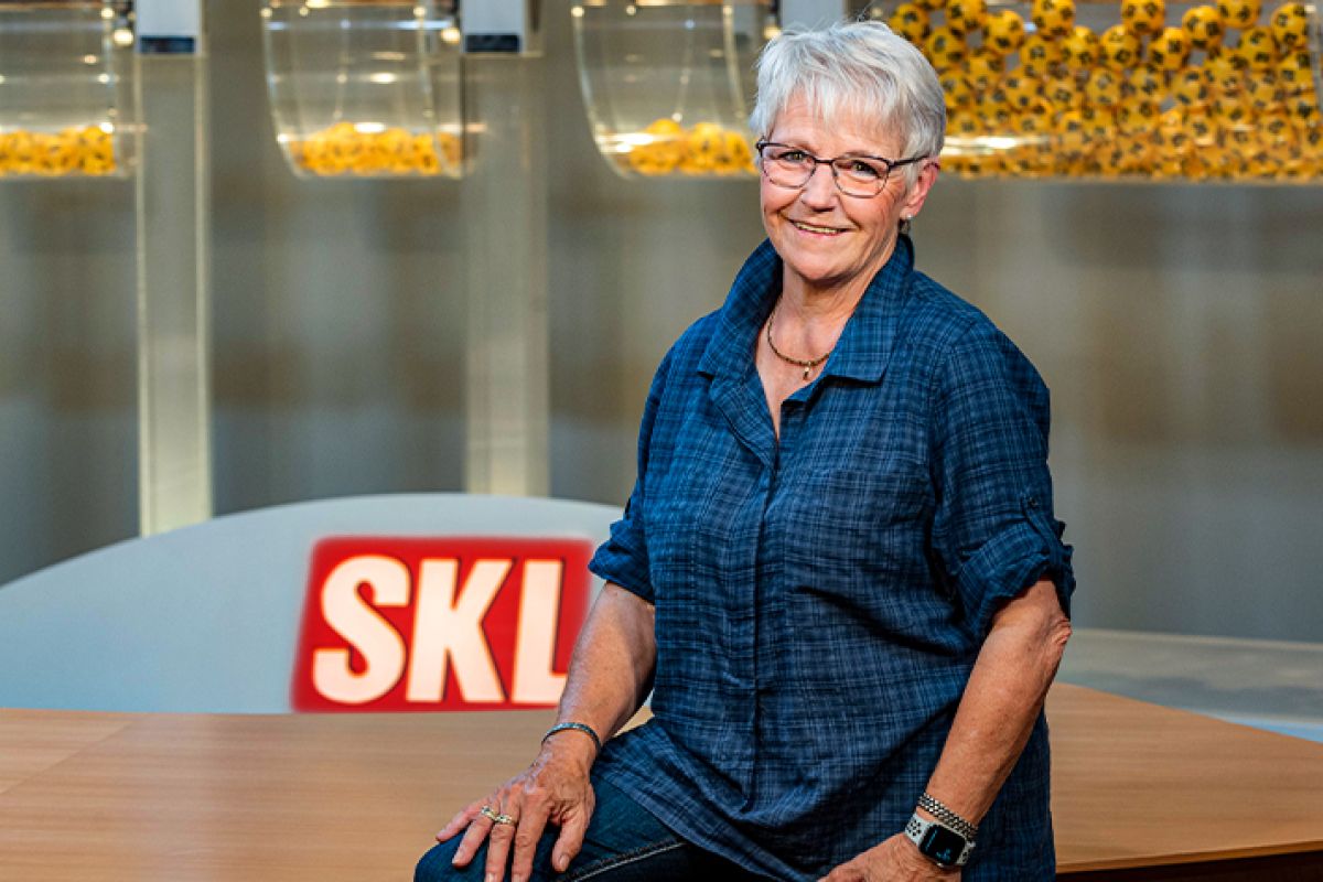 Glöckle Mitspielerin Anneliese Meise hat beim SKL Millionenevent die Chance auf 1 Million Euro