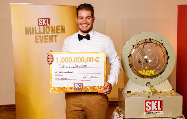 SKL Millionen Event Gewinner HerrWanner mit einem Gewinn 1.000.000 Euro
