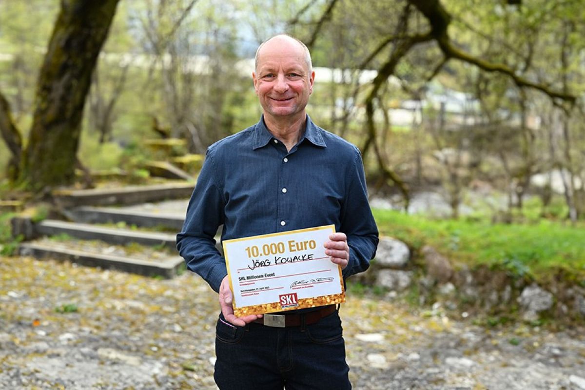 SKL Millionen Event Gewinner Herr Kowalke