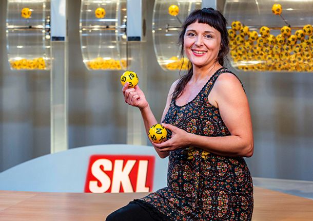 Glöckle Mitspielerin Kerstin Kerle-Schumacher hat beim SKL Millionenevent die Chance auf 1 Million Euro