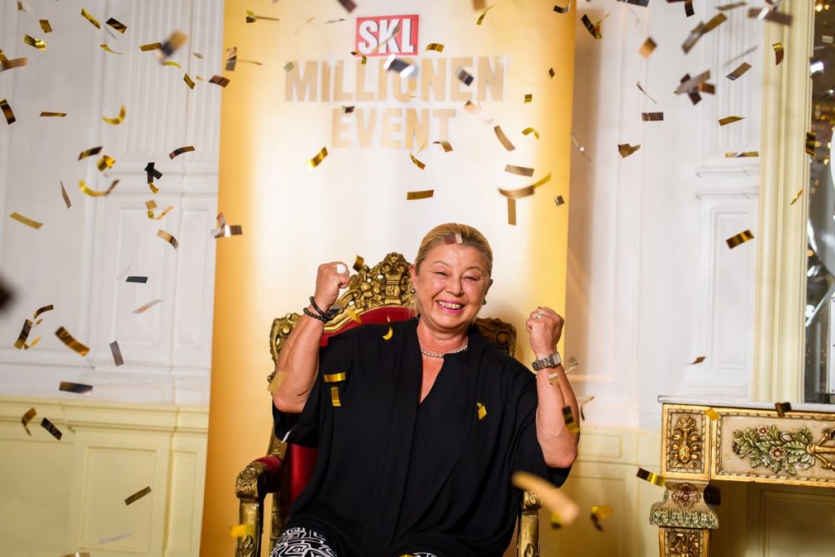 SKL Millionen Event Gewinnerin Frau Weber
